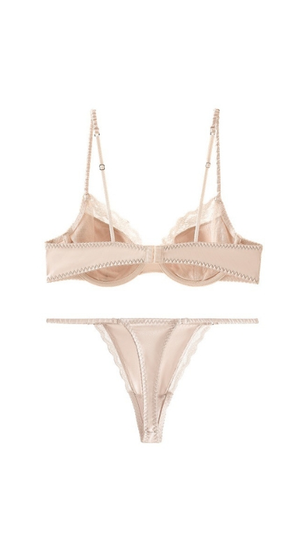 lenceria color nude satin annette