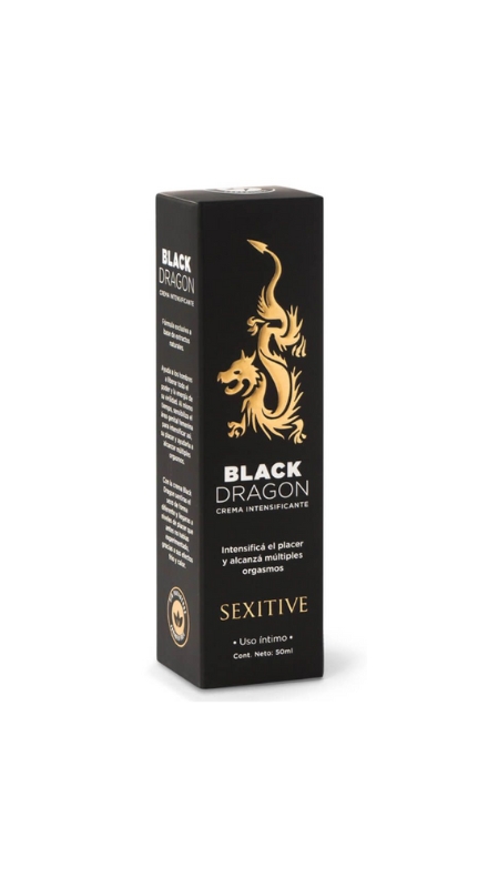 Crema Black Dragón Potenciadora y Control